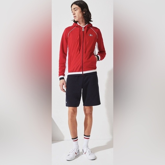 LACOSTE French Sporting Spirit Edition Zip-Up Fleece Jacket - Men/ Unisex- XS - Picture 9 of 10